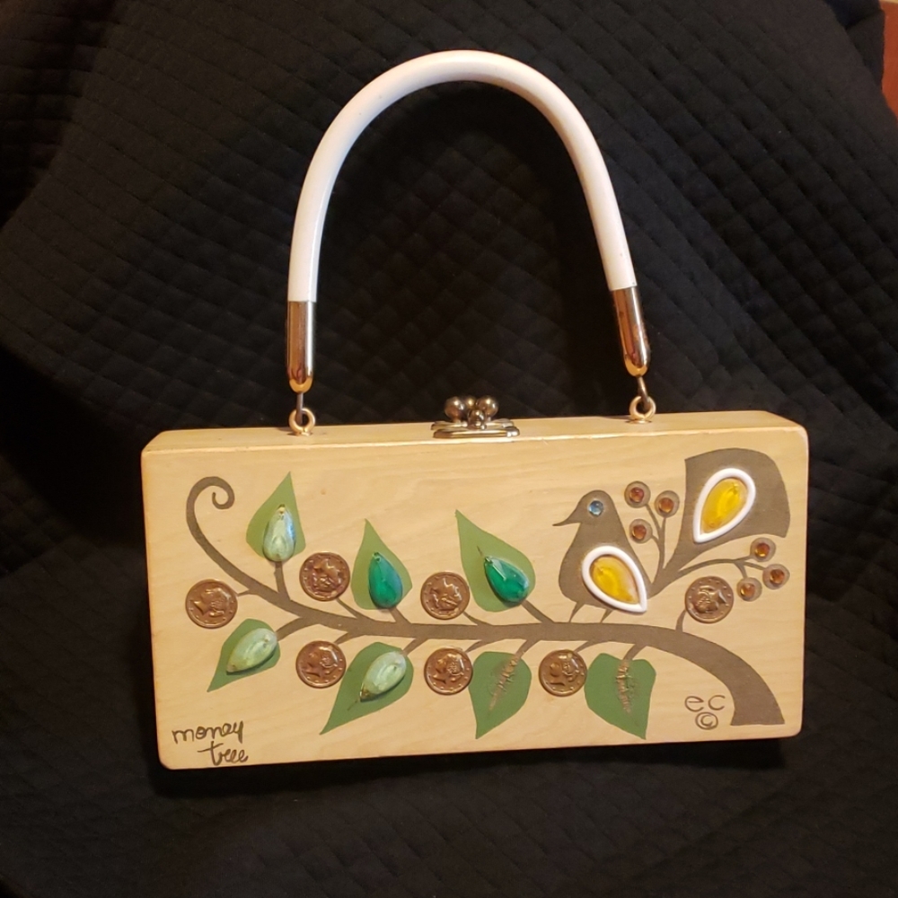 Vintage 1967 Money tree purse